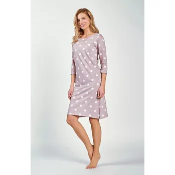 Dámská noční košile Taro Dolly 3213 3/4 S-XL Z24/25 dámské tričko fialovo-melanžová M