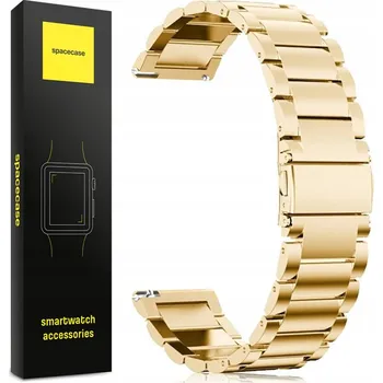 Řemínek na hodinky Řemínek Spacecase pro Samsung, zlatý