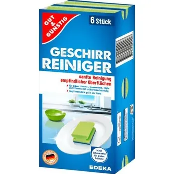 Mycí prostředek GG Houbičky na nádobí frézované 6ks IDDRZEX04261