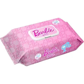 Hygienický ubrousek Barbie Salviette vlhčené hygienické ubrousky 64ks IDDRZEX07898
