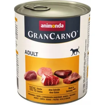 Krmivo pro psa Animonda GranCarno Adult krmivo pro psy MIX CHUTÍ 12x800g