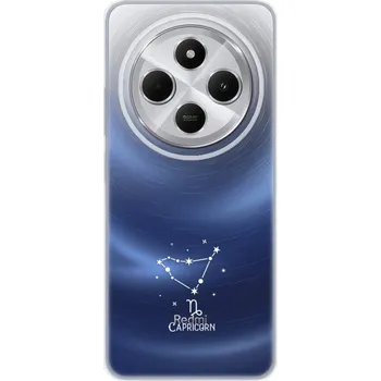 Pouzdro na mobilní telefon Silikonový obal iSaprio - Xiaomi Redmi 14C / Poco C75 - čiré - Kozoroh (Silikonový obal, kryt a pouzdro iSaprio - Xiaomi Redmi 14C / Poco C75 - čiré - Kozoroh - stylová ochrana telefonu, pružný TPU materiál, odolný UV potisk, česká výroba)