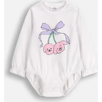 Kojenecký body Body Kojenecké s dlouhým rukávem bílé dětské velikost 086 Coccodrillo ZC5