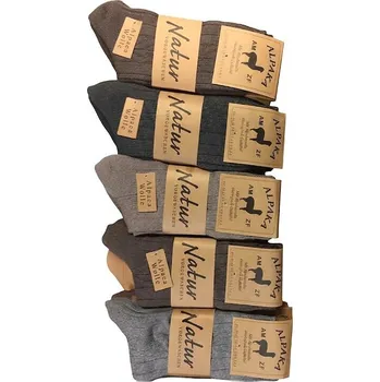 Pánské spodní prádlo Ponožky WiK 101 Alpaca pánský vzor 17 A'3 40-47 grafitově béžová 44-47