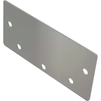 Odvodňovací žlab Alca Čelo pro krabicový žlab 135, nerez AISI 316L APR6-P201-135