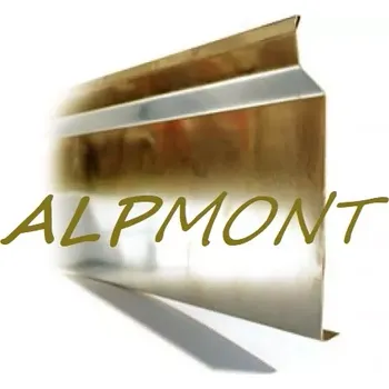 Krycí lišta r.š.100mm Měď Cu dl.2m