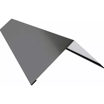 Střecha Hřebenáč klasik r.š.250mm Al Hliník 0.6mm lakovaný RAL 7037 prachová šedá dl.2m