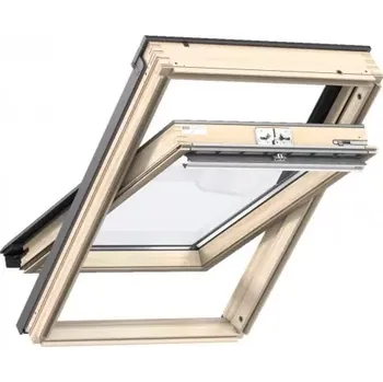 střešní výlez Střešní okno VELUX GZL1051 CK02 55x78 dvojsklo (Hmotnost:20,13kg/ks:Výrobce:Velux Způsob otevírání:Kyvné Materiál:Dřevěné Typová řada:GZL 1051 Způsob ovládání:Manuálně horním madlem Zasklení:Dvojsklo Rozměry:55x78cm)