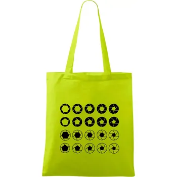 Foto clony - Taška bavlněná - 42 x 38 cm ( Limetková )