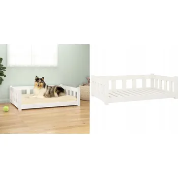 Pelíšek pro psa Bílé Pelíšek pro psa, 5x28 cm, 95, masivní borové dřevo, 5x65