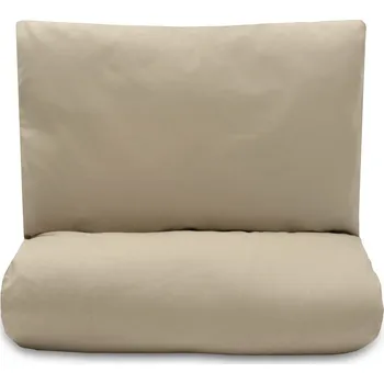 Příslušenství pro dětskou postel a kolébku Bavlněný set do postýlky s výplní New Baby 90x120cm beige