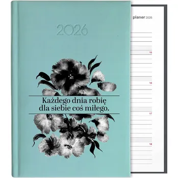 Kalendář Knižkový kalendář 2026 A5 FunnyCase modrý