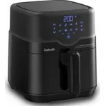 Salente HotAir, horkovzdušná fritéza 2v1, 4,3 l, černá