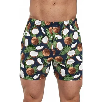 Boxerky Pánské boxerky Classic 011/134 Cornette 3XL kokosové