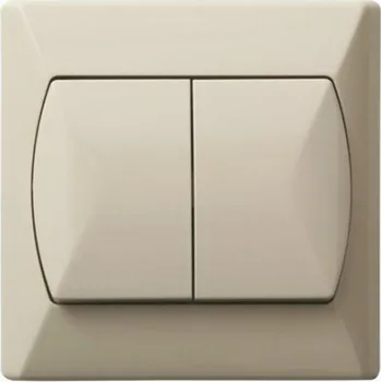 vypínač Žaluziový vypínač Klasik, Podomítkový Ospel béžové odstíny ŁP-7A/01