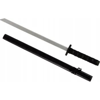 Obraz Dřevěný meč černý rekvizita pro rytíře 73 cm