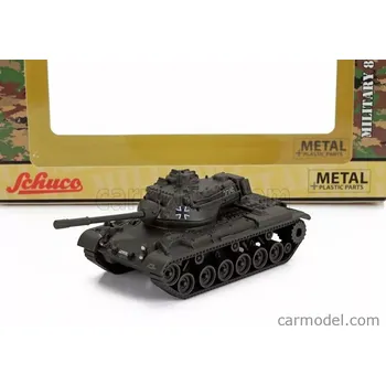 RC model tanku Schuco Tank M47 Tank German Army 1945 1:87 Vojenská Zelená