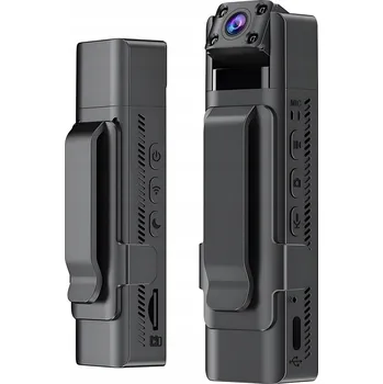 Bezpečnostní kamera MINI KAMERA FULL HD WIFI 1080P BODY CAM KLIP WIFI