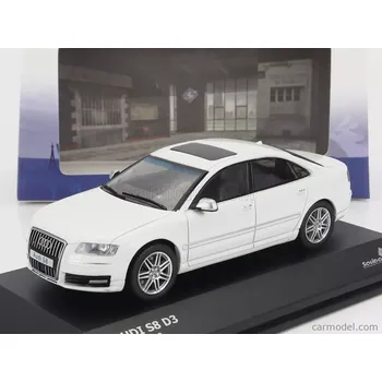 autíčko Solido Audi A8 S8 (d3) 2010 1:43 Bílá