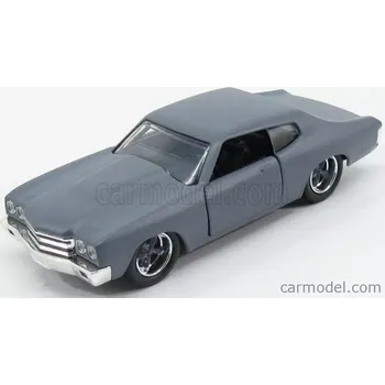 autíčko Jada Chevrolet Dom's Chevelle 454ss 1970 - Fast & Furious Iv (2009) - Solo Parti Originali - Original Parts 1:32 Základní Nátěr Matně Šedý