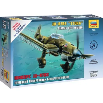 Plastikový model Corfix Snap Kit letadlo 7306 - Ju-87B2 Stuka (1:72)