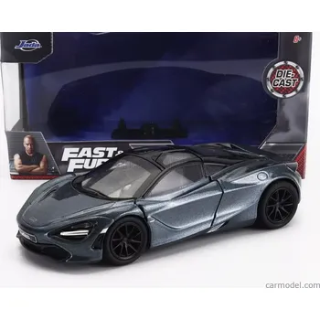 autíčko Jada Mclaren Shaw's 720s 2017 Fast And Furious Hobbs And Shaw 2019 1:32 Modrá Šedá Met