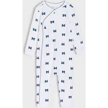 Sinsay - Bavlněný kojenecký overal - bílá - 153FT-00X - 153FT-00X-56