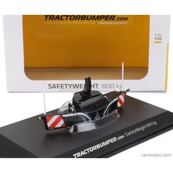 autíčko Universal hobbies Accessories Tractor Bumper For Deutz-fahr - Safety Weight 800kg. 1:32 Black