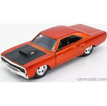 autíčko Jada Plymouth Dom's Charger Road Runner 1970 - Fast & Furious 7 2015 1:32 Měděná S Černou