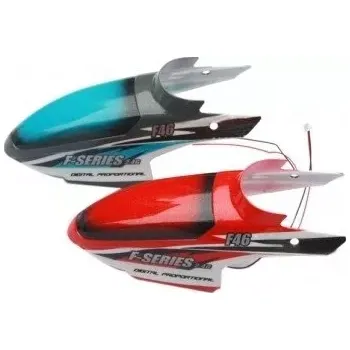 RC náhradní díl MJX F646-001 kabina, červená