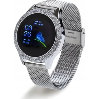 Hodinky Chytré Hodinky Oromed Oro Smart Crystal stříbrný
