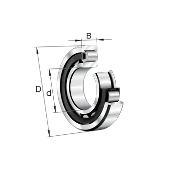 NJ2220-E-XL-TVP2 FAG jednořadé válečkové ložisko