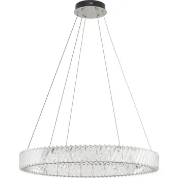 NOWODVORSKI ZÁVĚSNÁ LAMPA 11706 KŘIŠŤÁLOVÉ KOLO LUXORA LED 3000K 80cm