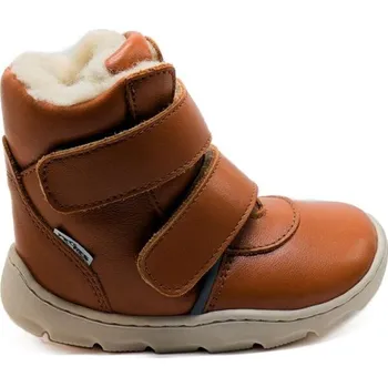 Dívčí obuv Dětská zimní barefoot obuv PEGRES SBF 42 2.1 34 Hnědá, Šedá