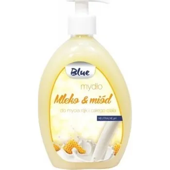 Mýdlo Blue Tekuté mýdlo mléko a med 500 ml