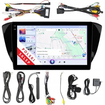 Autorádio 2DIN AUTORÁDIO S NAVIGACÍ ANDROID ŠKODA SUPERB III 3 4/64 GB DSP CARPLAY LTE