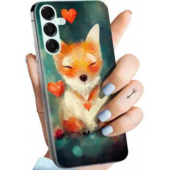 Pouzdro na mobilní telefon Zadní Kryt Hello Case pro Samsung Galaxy A16 5G oranžový