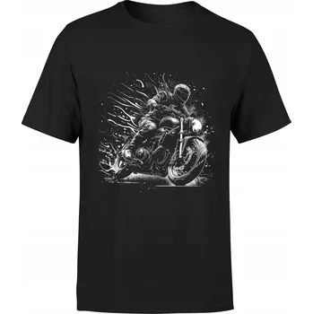 Pánské tričko PÁNSKÉ TRIČKO S MOTOCYKLEM TRIČKO 3XL PÁNSKÉ TRIČKO