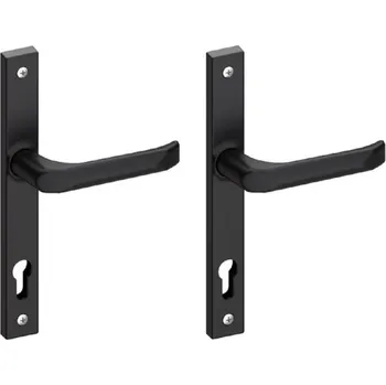 Dveřní kování UMAKOV Sada klika - klika se štítkem, AL profi