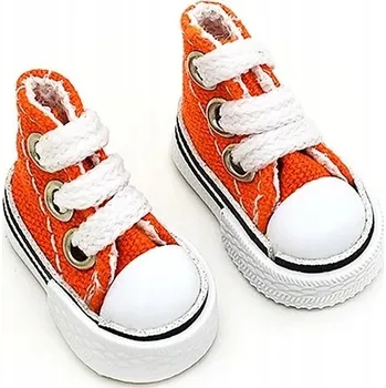 Doplněk pro panenku BOTY PRO PANENKU BARBIE MINIATURNÍ TENISKY ŠNĚROVACÍ 3,5 cm