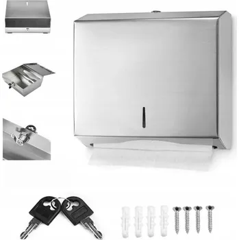 Zásobník na papírové ručníky Zásobník Dávkovač Zásobník na papírové ručníky Jumbo, nástěnný