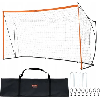 Sportovní branka Přenosná fotbalová branka 364 x 193 x 110 cm