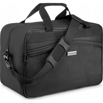 Cestovní taška ZAGATTO Cestovní taška do letadla RYANAIR WIZZAIR příruční zavazadlo 40x20x25 černá