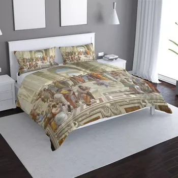 Povlečení Sablio Povlečení Athénská škola - Raffael Santi - 140x200 / 90x70