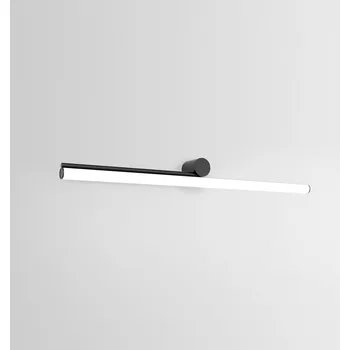 Lampička MARSET Ambrosia A 90 vlevo černá 3 000 K TRIAC s ovladačem černá, opálová LED 15,4 W celkem - Doprava zdarma