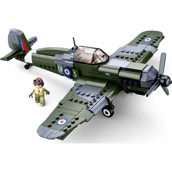 Stavebnice Sluban Sluban WWII M38-B0712 Lehká stíhačka