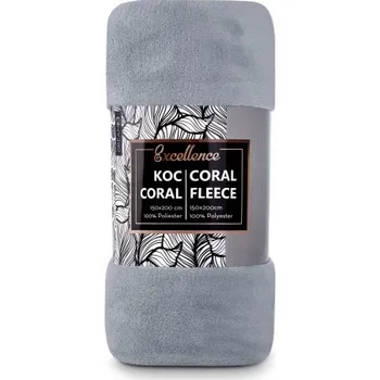 deka Deka Coral fleece měkká deka 150x200 šedá