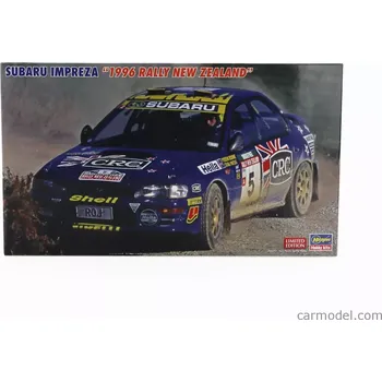 Plastikový model Hasegawa Subaru Impreza 555 N 5 Rally New Zealand 1996 Peter Bourne Possum - Vincent Craig 1:24 /