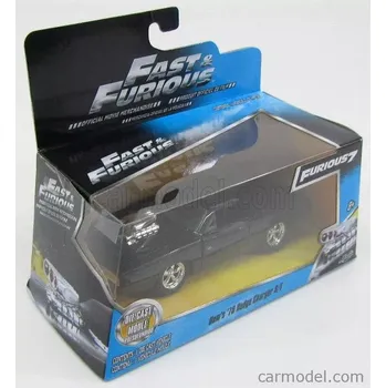 autíčko Jada Dodge Dom's Dodge Charger R/t 1970 - Fast & Furious 7 1:32 Black