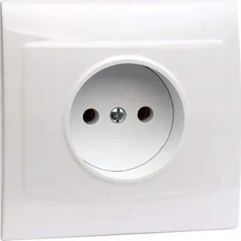 Elektrická zásuvka Bílá nástěnná Elektrická Zásuvka Polmark